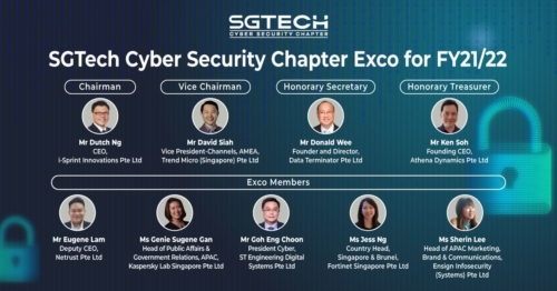 SGTech Cyber Security Chapter Appointment