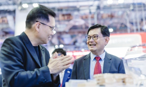 GovWare 2023 – DPM Heng visit to ADPL Booth