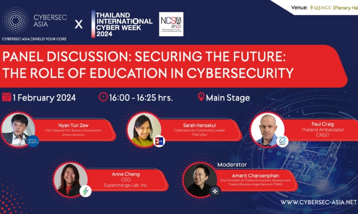 CyberSec Asia x Thailand international Cyber Week 2024 : Panel Discussion